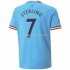 Fotbollströja Manchester City Sterling 7 Hemmaställ 2022-2023 Kort ärm