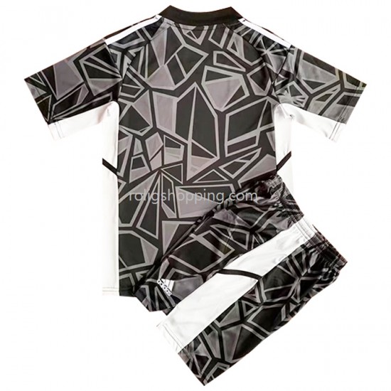 Fotbollströja Manchester United Barn Bortaställ 2022-2023 Kort ärm