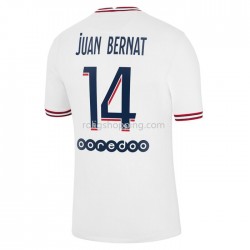 Fotbollströja Paris Saint-Germain Juan Bernat 14 Fjärdeställ 2021-2022 Kort ärm