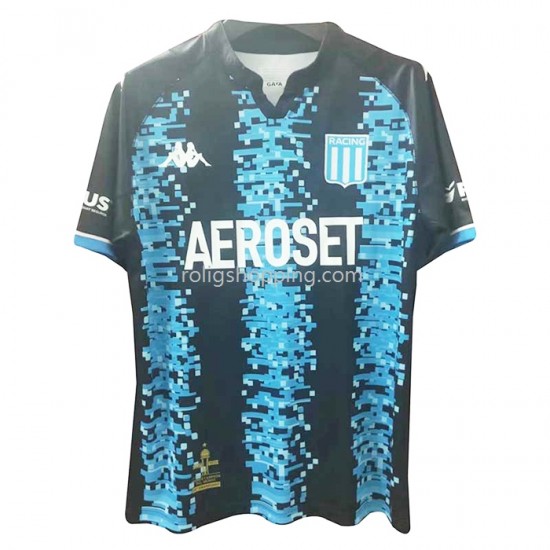 Fotbollströja Racing Club Bortaställ 2022-2023 Kort ärm