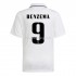 Fotbollströja Real Madrid Benzema 9 Hemmaställ 2022-2023 Kort ärm