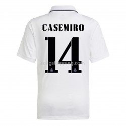 Fotbollströja Real Madrid Casemiro 14 Hemmaställ 2022-2023 Kort ärm