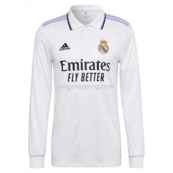 Fotbollströja Real Madrid Hemmaställ 2022-2023 Lång ärm
