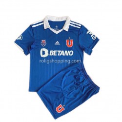Fotbollströja Universidad de Chile Barn Hemmaställ 2022 Kort ärm