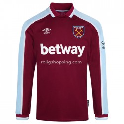 Fotbollströja West Ham United Hemmaställ 2021-2022 Lång ärm