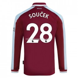 Fotbollströja West Ham United Tomas Hemmaställ 2021-2022 Lång ärm