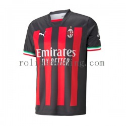 Fotbollströja AC Milan Män Hemmaställ 2022-2023 Kort ärm