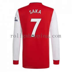 Fotbollströja Arsenal Bukayo Saka 7 Män Hemmaställ 2022-2023 Lång ärm