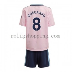 Fotbollströja Arsenal Odegaard 8 Barn Tredjeställ 2022-2023 Kort ärm