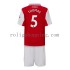 Fotbollströja Arsenal Thomas Partey 5 Barn Hemmaställ 2022-2023 Kort ärm