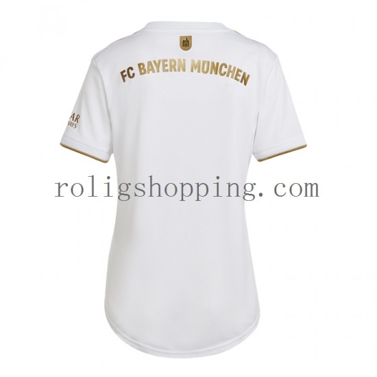 Fotbollströja FC Bayern München Män Bortaställ 2022-2023 Kort ärm