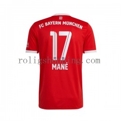 Fotbollströja FC Bayern München Sadio Mane 17 Män Hemmaställ 2022-2023 Kort ärm