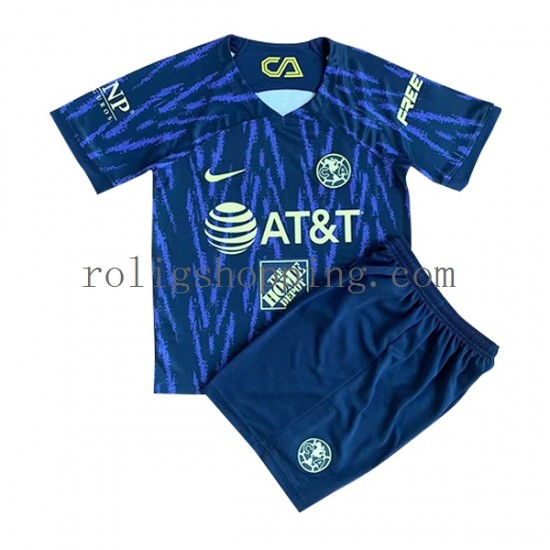Fotbollströja Club América Barn Bortaställ 2022-2023 Kort ärm