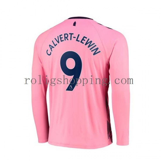 Fotbollströja Everton FC Calvert-Lewin 9 Män Bortaställ 2022-2023 Lång ärm
