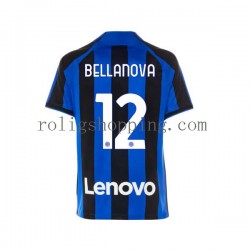 Fotbollströja Inter Milan Raoul Bellanova 12 Män Hemmaställ 2022-2023 Kort ärm