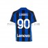 Fotbollströja Inter Milan Romelu Lukaku 90 Män Hemmaställ 2022-2023 Kort ärm