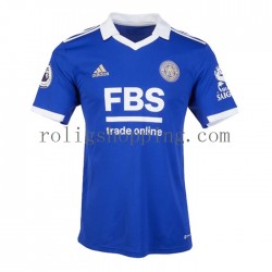 Fotbollströja Leicester City Män Hemmaställ 2022-2023 Kort ärm