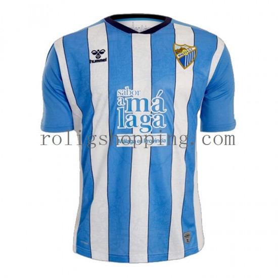 Fotbollströja Málaga CF Män Hemmaställ 2022-2023 Kort ärm