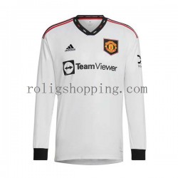 Fotbollströja Manchester United Män Bortaställ 2022-2023 Lång ärm