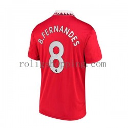 Fotbollströja Manchester United Bruno Fernandes 8 Män Hemmaställ 2022-2023 Kort ärm
