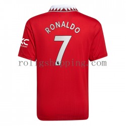 Fotbollströja Manchester United Cristiano Ronaldo 7 Män Hemmaställ 2022-2023 Kort ärm