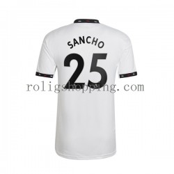 Fotbollströja Manchester United Jadon Sancho 25 Män Bortaställ 2022-2023 Kort ärm