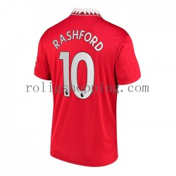 Fotbollströja Manchester United Rashford 10 Män Hemmaställ 2022-2023 Kort ärm