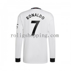 Fotbollströja Manchester United Ronaldo 7 Män Bortaställ 2022-2023 Lång ärm
