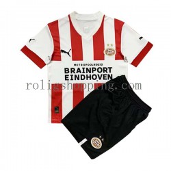 Fotbollströja PSV Eindhoven Barn Hemmaställ 2022-2023 Kort ärm