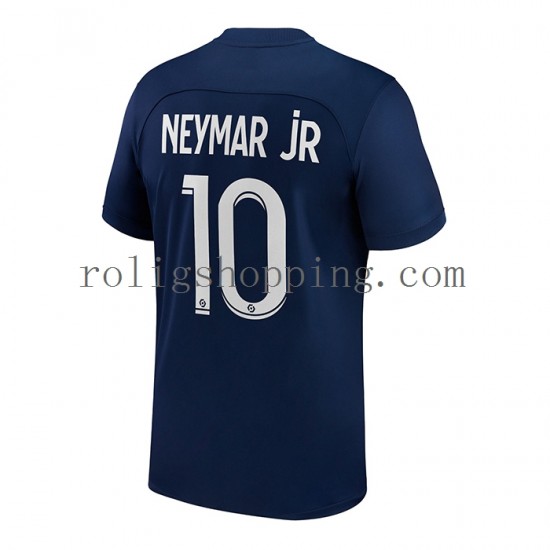 Fotbollströja Paris Saint-Germain Neymar Jr 10 Män Hemmaställ 2022-2023 Kort ärm