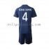 Fotbollströja Paris Saint-Germain Sergio Ramos 4 Barn Hemmaställ 2022-2023 Kort ärm