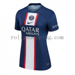 Fotbollströja Paris Saint-Germain Kvinnor Hemmaställ 2022-2023 Kort ärm