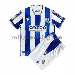 Fotbollströja Real Sociedad Barn Hemmaställ 2022-2023 Kort ärm