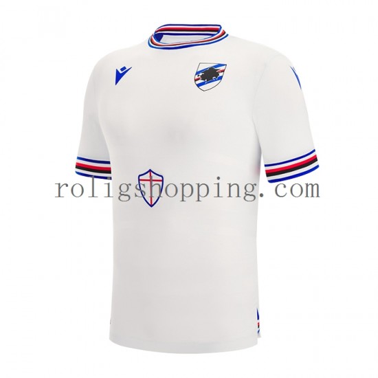 Fotbollströja Sampdoria Män Bortaställ 2022-2023 Kort ärm