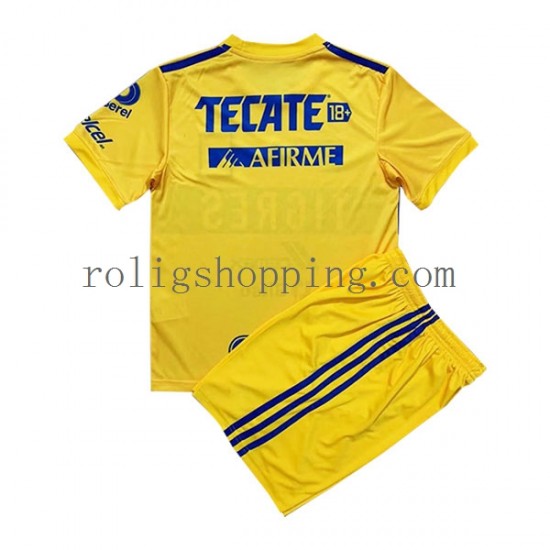 Fotbollströja Tigres UANL Barn Hemmaställ 2022-2023 Kort ärm