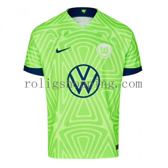 Fotbollströja VfL Wolfsburg Män Hemmaställ 2022-2023 Kort ärm