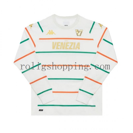 Fotbollströja Venezia Män Bortaställ 2022-2023 Lång ärm