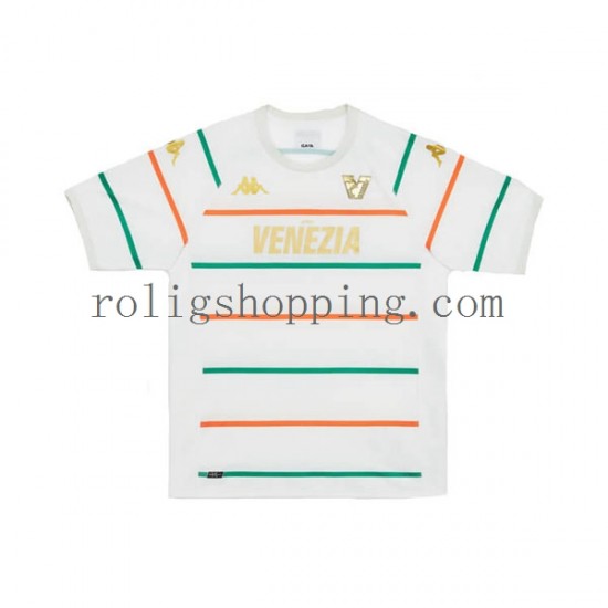 Fotbollströja Venezia Män Bortaställ 2022-2023 Kort ärm