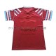 Fotbollströja West Ham United Retro Män Hemmaställ 1991-1992 Kort ärm