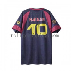 Fotbollströja West Ham United Iron Maiden Retro Män Hemmaställ 2010 Kort ärm