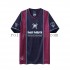 Fotbollströja West Ham United Iron Maiden Retro Män Hemmaställ 2011 Kort ärm