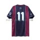 Fotbollströja West Ham United Iron Maiden Retro Män Hemmaställ 2011 Kort ärm