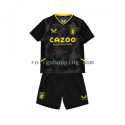 Fotbollströja Aston Villa Barn Tredjeställ 2022-2023 Kort ärm