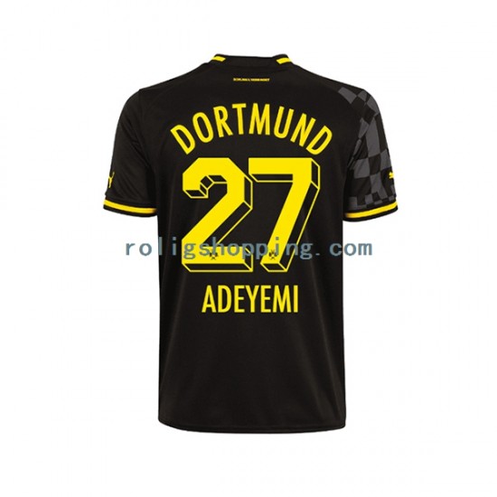 Fotbollströja Borussia Dortmund Karim Adeyemi 27 Män Bortaställ 2022-2023 Kort ärm