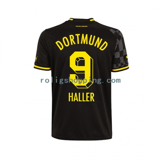 Fotbollströja Borussia Dortmund Sebastien Haller 9 Män Bortaställ 2022-2023 Kort ärm