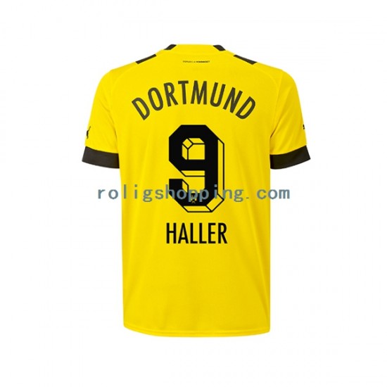 Fotbollströja Borussia Dortmund Sebastien Haller 9 Män Hemmaställ 2022-2023 Kort ärm