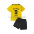 Fotbollströja Borussia Dortmund Sebastien Haller 9 Barn Hemmaställ 2022-2023 Kort ärm