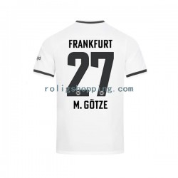 Fotbollströja Eintracht Frankfurt Mario Gotze Män Hemmaställ 2022-2023 Kort ärm