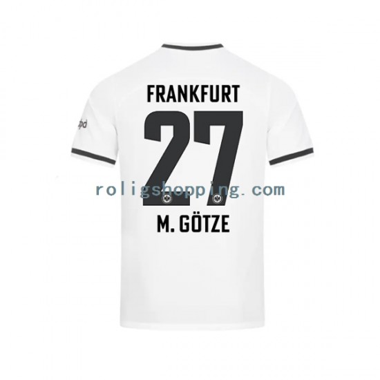 Fotbollströja Eintracht Frankfurt Mario Gotze Män Hemmaställ 2022-2023 Kort ärm