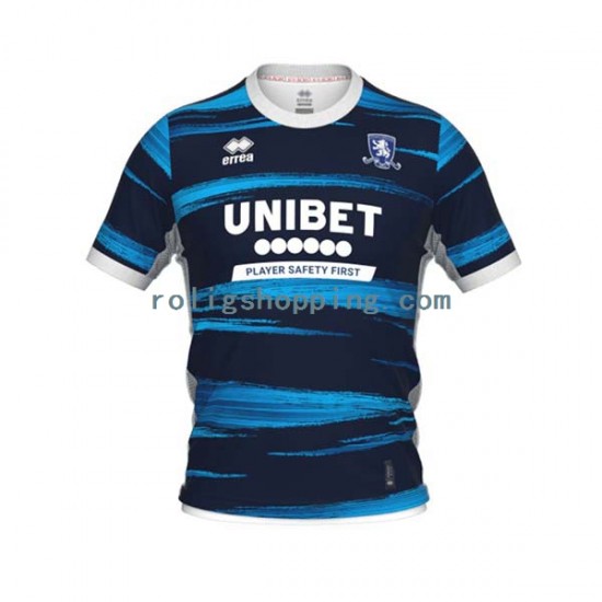 Fotbollströja Middlesbrough Män Bortaställ 2022-2023 Kort ärm